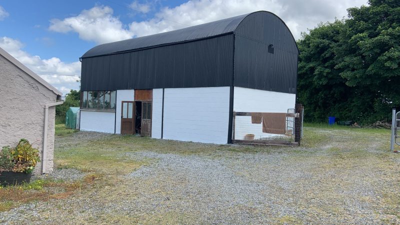 Farm painting sheds in Portlaw