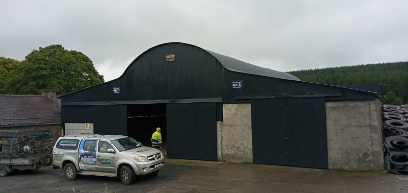 Agricultural buildings painted in Tramore