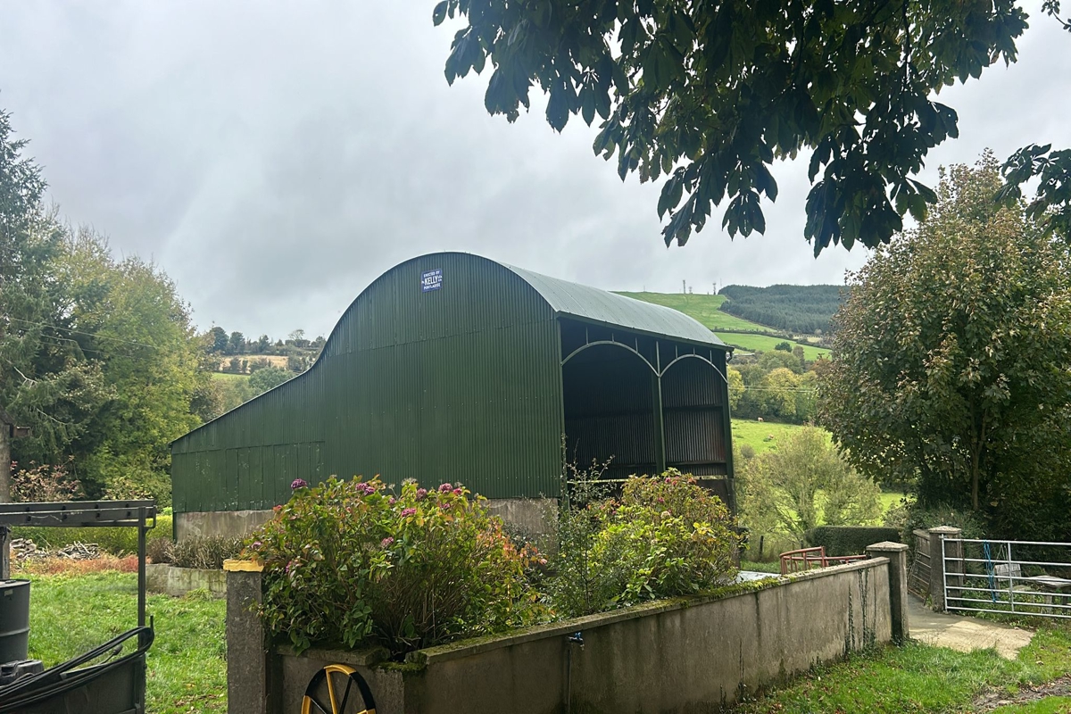 shed farm painting Kill
